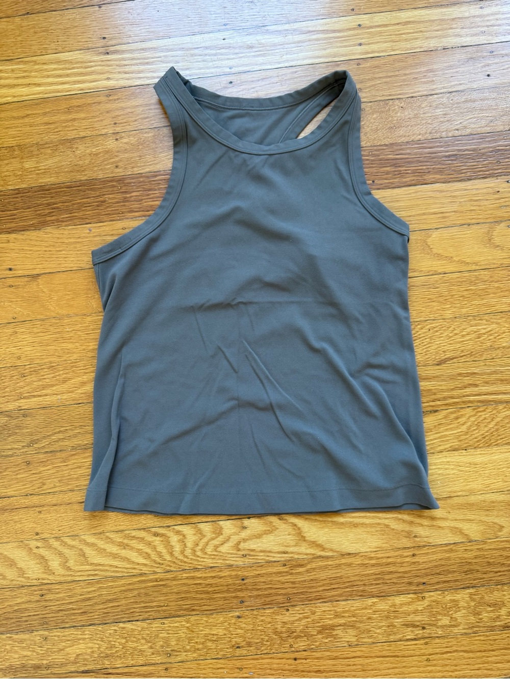 lululemon athletica Women's Tan/Brown Racerback Tank